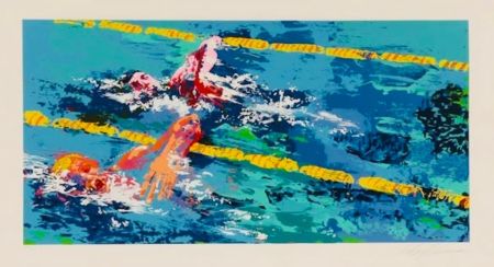 Многоэкземплярное Произведение Neiman - Swimmer From Olympic Suite