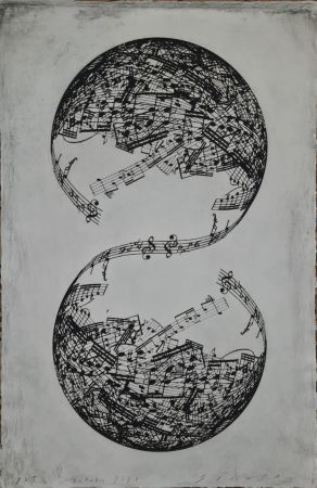 Офорт Plensa - Symmetry