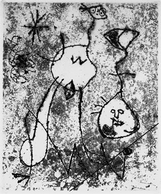 Гравюра Miró - Série V