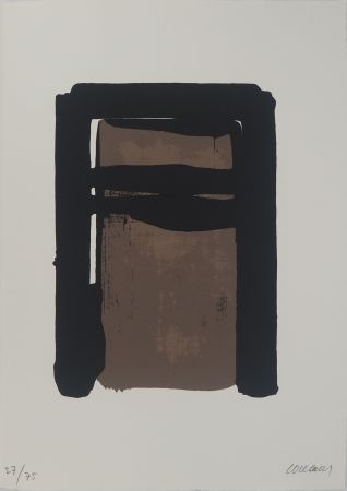 Сериграфия Soulages - Sérigraphie n°10