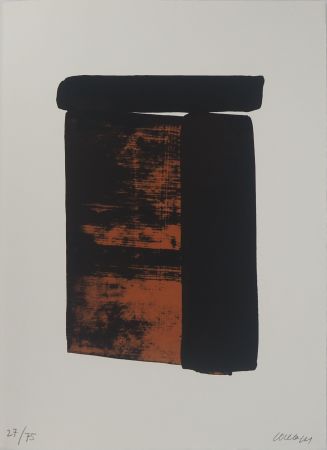 Сериграфия Soulages - Sérigraphie n°12