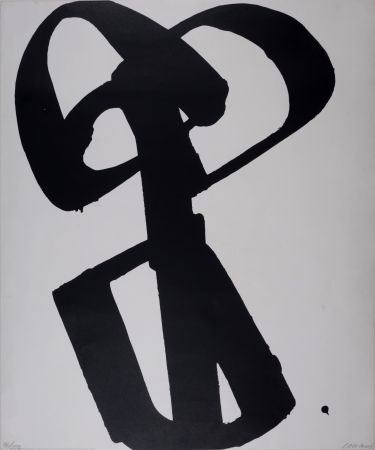 Сериграфия Soulages - Sérigraphie n°1 – 1973
