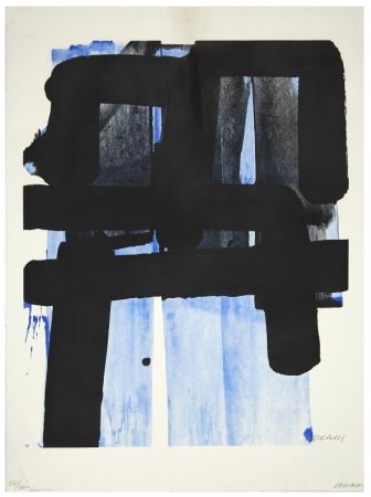Сериграфия Soulages - Sérigraphie N°2