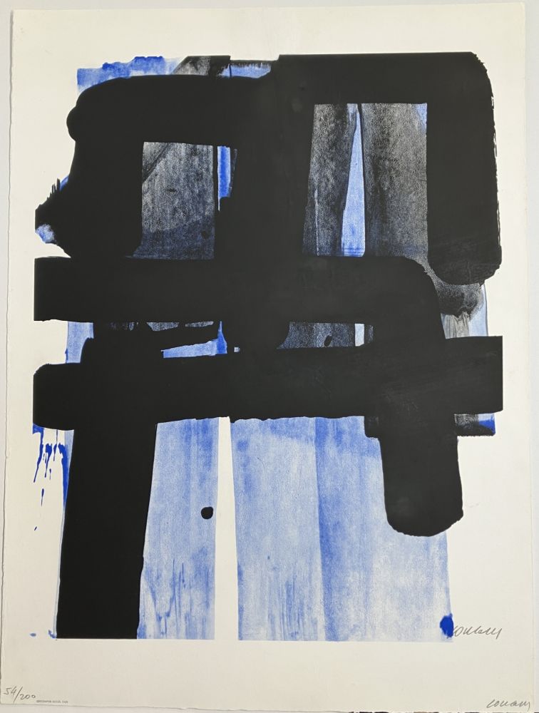 Сериграфия Soulages - Sérigraphie n°2, 1973