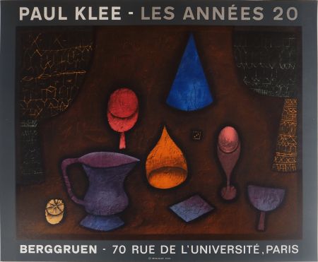 Иллюстрированная Книга Klee - Table aux dés (les années 20)