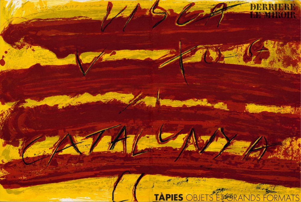 Иллюстрированная Книга Tàpies - TAPIES : Objets et grands formats. DERRIÈRE LE MIROIR N° 200. 1972.