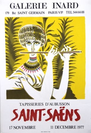 Литография Saint Saens - Tapisseries D'Aubusson Galerie Inard 