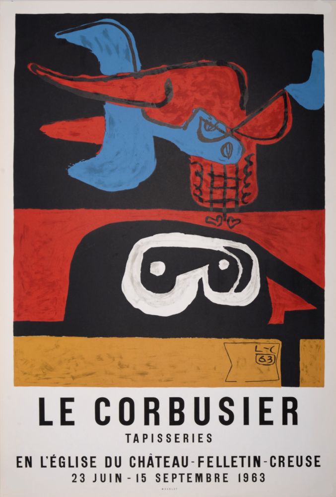 Литография Le Corbusier - Tapisseries (en l'église de Château-Felletin-Creuse), 1963