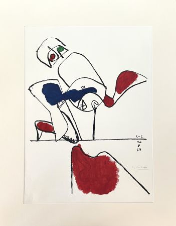 Литография Le Corbusier - Taureau XVII
