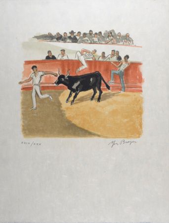 Литография Brayer - Tauromachie (#3), 1963 - Hand-signed