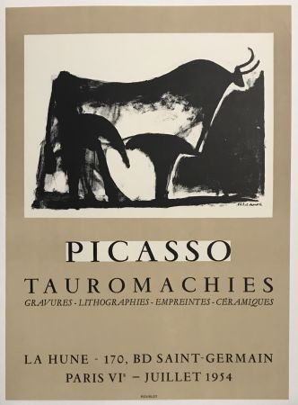 Литография Picasso - Tauromachies