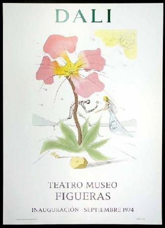 Литография Dali - Teatro museo Figueras