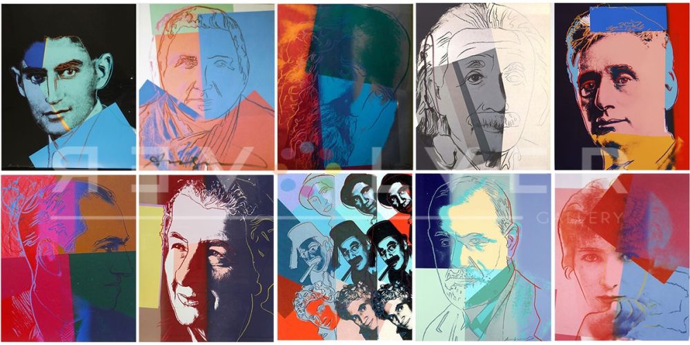 Сериграфия Warhol - Ten Portraits of Jews of the Twentieth Century (Full Suite)