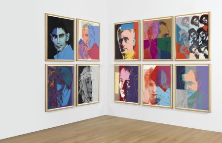 Сериграфия Warhol - Ten Portraits of Jews of the Twentieth Century Trial Proof (Full Suite)