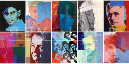 Сериграфия Warhol - Ten Portraits of Jews of the Twentieth Century (Trial Proof) (Full Suite)
