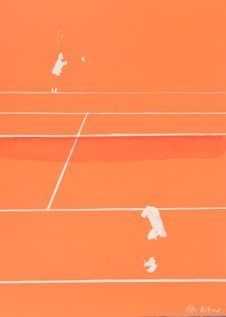 Литография Aillaud - Tennis