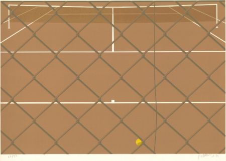 Литография Babou - Tennis