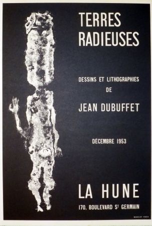 Литография Dubuffet - Terre radieuse, la hune
