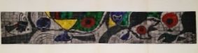 Литография Miró - Terres de grand feu