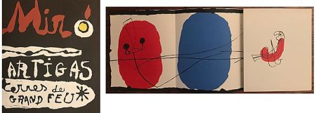 Литография Miró - Terres de Grand Feu (1956)