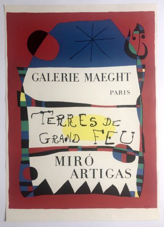 Афиша Miró -  Terres de grand feu / Galerie Maeght