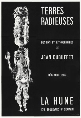 Литография Dubuffet - Terres radieuses, dessins et lithographies