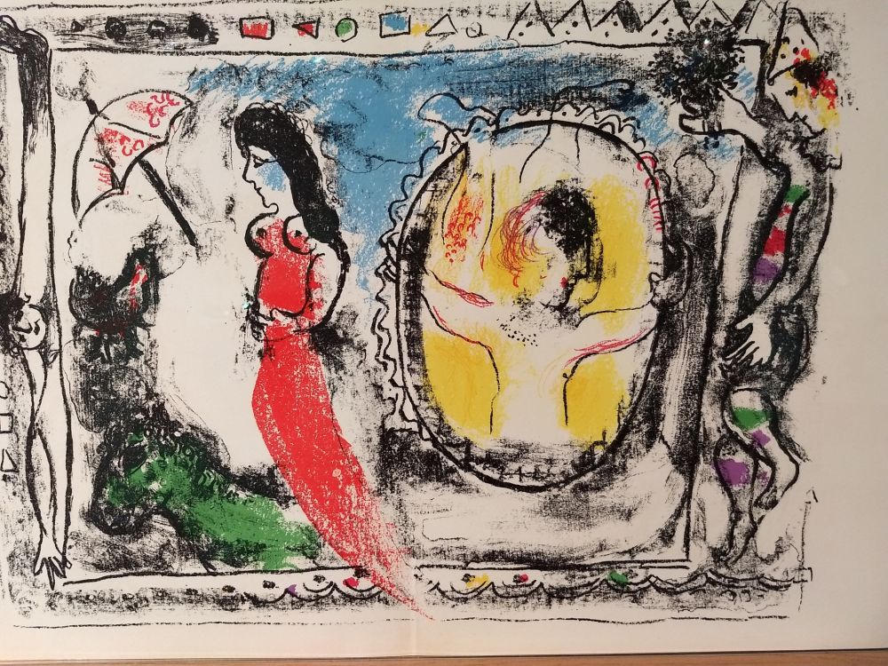 Иллюстрированная Книга Chagall - Tete DLM 147