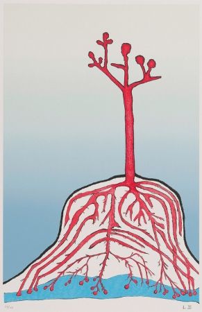 Литография Bourgeois - The Ainu Tree