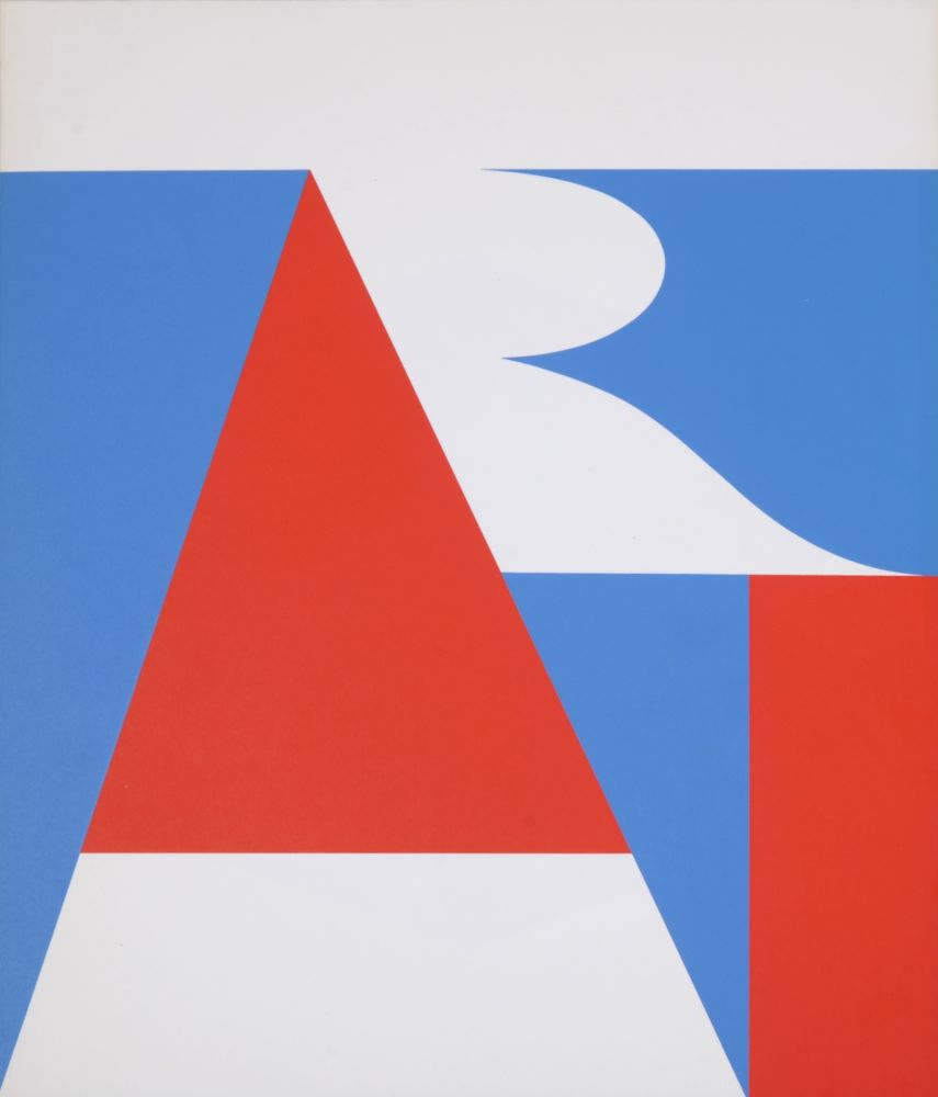 Сериграфия Indiana - The American Art, 1971