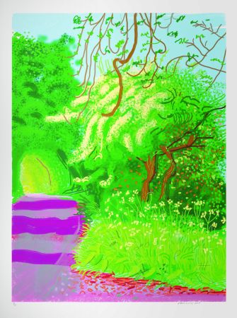 Нет Никаких Технических Hockney - The Arrival of Spring in Woldgate