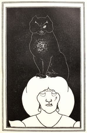 Relief Beardsley - The black Cat