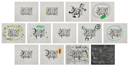 Гравюра Miró - The Complete Set of 'Fissures'