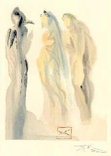 Литография Dali - The Divine Comedy 