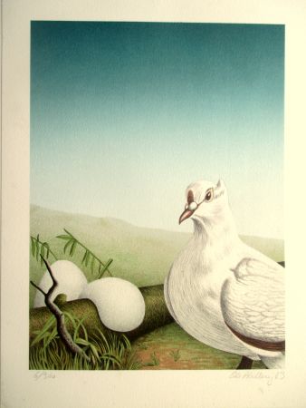 Литография Ahlberg - The Dove