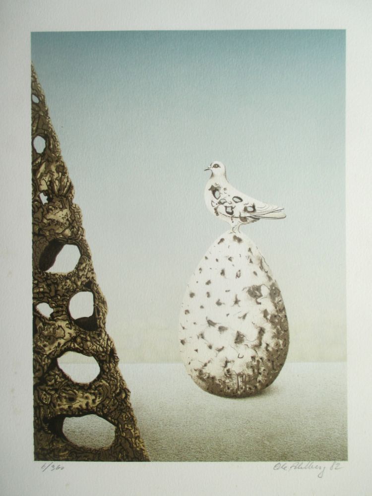 Литография Ahlberg - The Dove's Dream