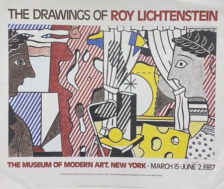 Литография Lichtenstein - The Drawings of Roy Lichtenstein - The Museum of Modern Art