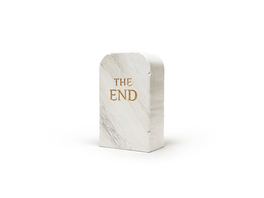 Нет Никаких Технических Cattelan - The End (marble)