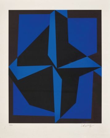 Сериграфия Vasarely - The Fifty Years 3, Zillah - Al