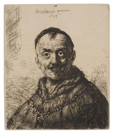 Гравюра Rembrandt - The First Oriental Head
