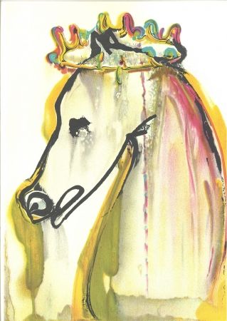 Литография Dali - The Horses of Dalí - 