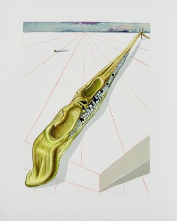 Гравюра На Дереве Dali - The Inferno, Canto 14 - Blasphémateurs