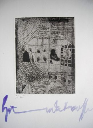 Офорт Hundertwasser - The international avant garde 4