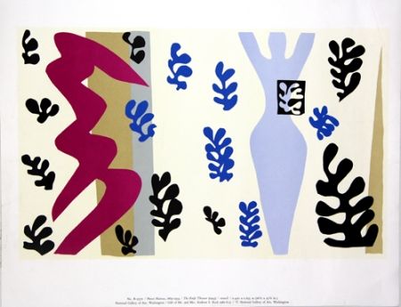 Сериграфия Matisse - The Knife Thrower  National Gallery of Art Washington