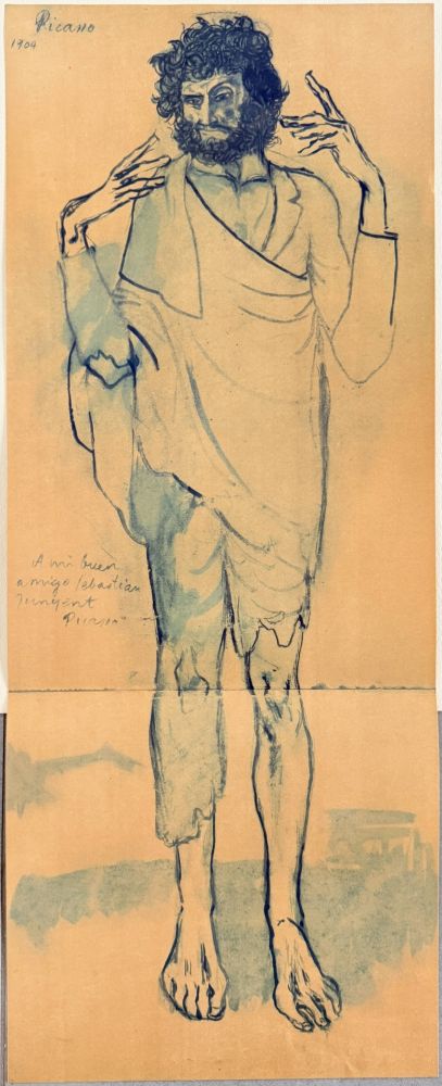 Литография Picasso - The Madman