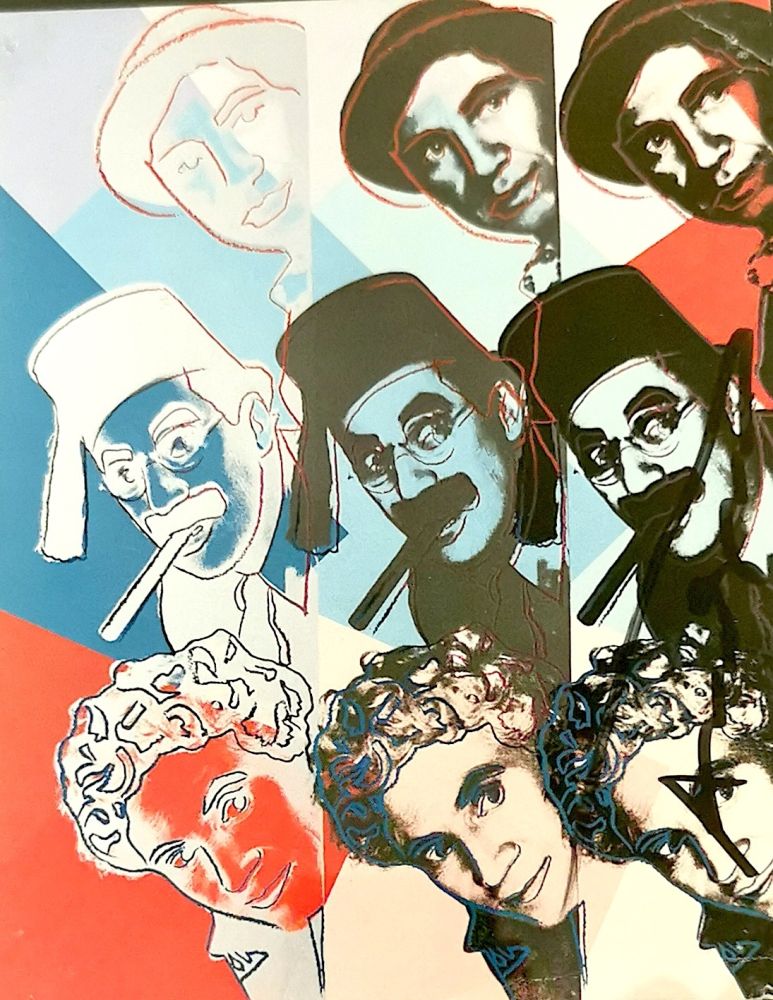 Гашение Warhol - The Marx Brothers - invitation