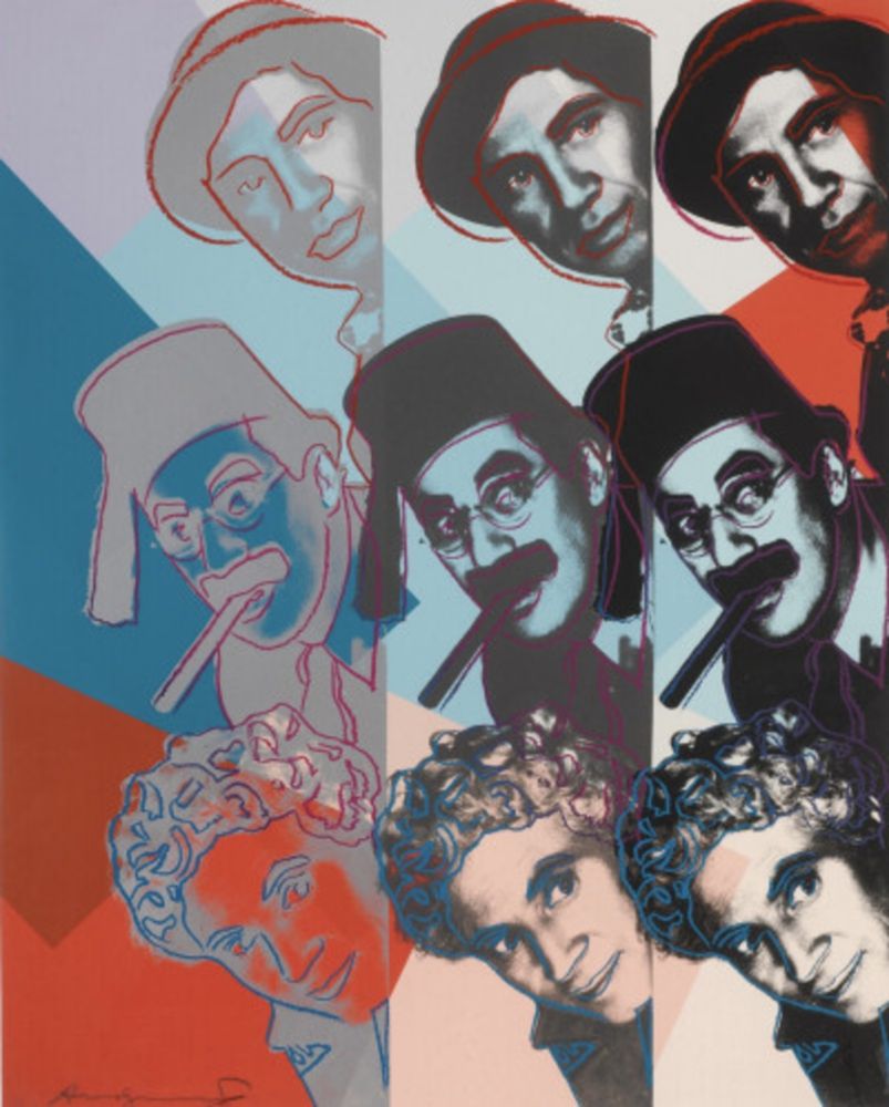 Многоэкземплярное Произведение Warhol - The Marx Brothers (F. & S. II.232)
