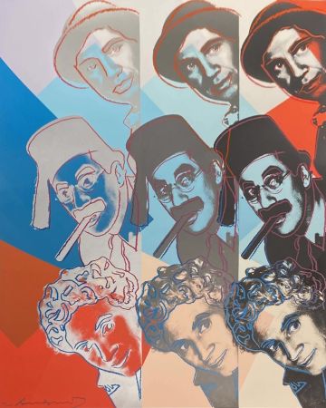 Сериграфия Warhol - The Marx Brothers, II.232, from Ten Portraits of Jews of the Twentieth Century