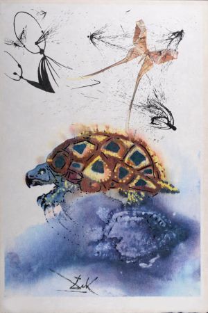 Фототипия Dali - The Mock Turtle's Story, 1969