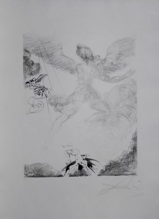 Гравюра Dali - The Mythology Icarus