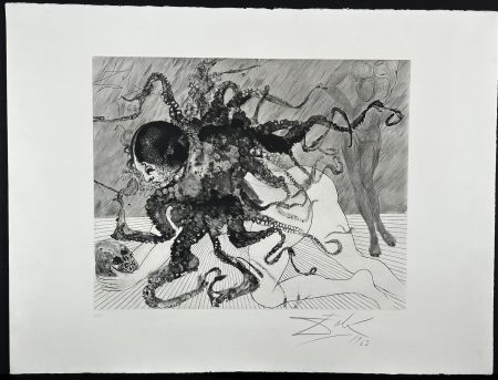 Гравюра Dali - The Mythology Medusa